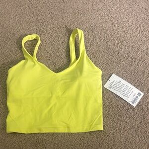 Lululemon Athletica Yellow Align Tank